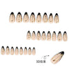 12 Sizes-24 Pcs Press On Nails JP4263