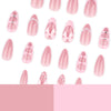 12 Sizes-24 Pcs Press On Nails JP4074