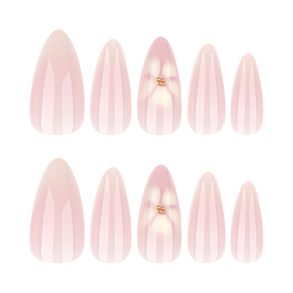 12 Sizes-24 Pcs Press On Nails JP3943