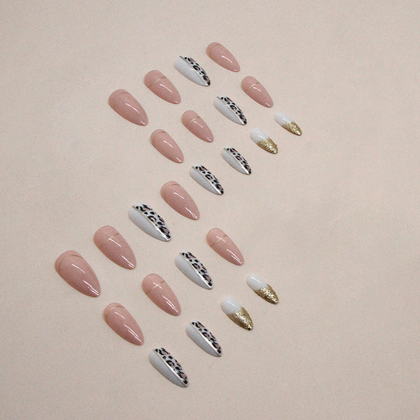12 Sizes-24 Pcs Press On Nails W1356