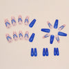 12 Sizes-24 Pcs Press On Nails W511