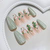 12 Sizes-24 Pcs Press On Nails W1979