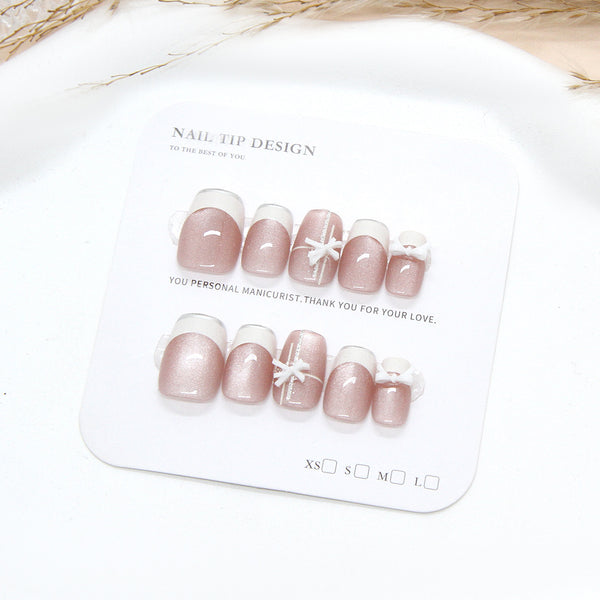 12 Sizes-24 Pcs Press On Nails FM232-XS