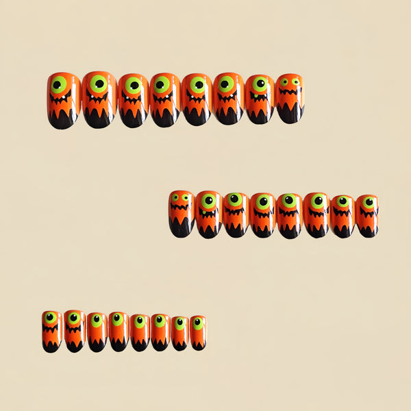 12 Sizes-24 Pcs Press On Nails Y1176