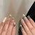 12 Sizes-24 Pcs Press On Nails JP2676