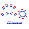 12 Sizes-24 Pcs Press On Nails Y2000