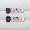 12 Sizes-24 Pcs Press On Nails R905