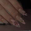 12 Sizes-24 Pcs Press On Nails JP4417