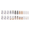 12 Sizes-24 Pcs Press On Nails Z921