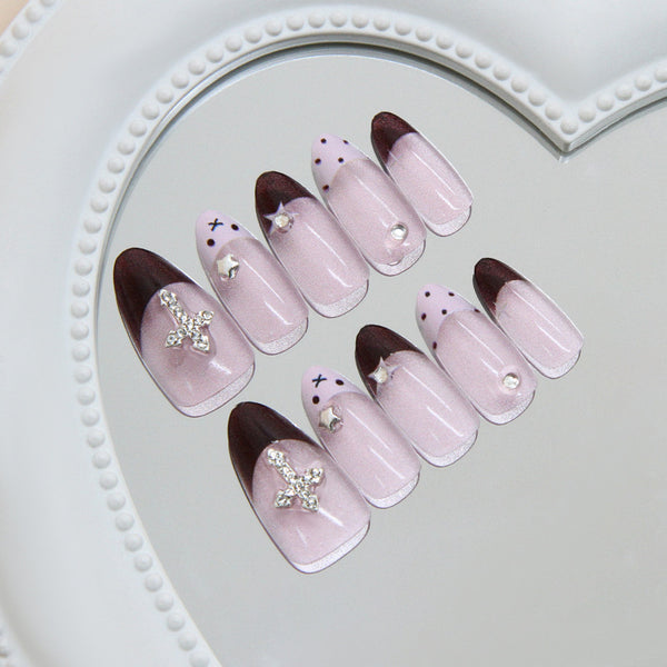 30 Pcs Press On Nails MY291