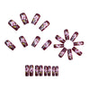 12 Sizes-24 Pcs Press On Nails Y1893