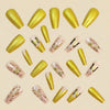 12 Sizes-24 Pcs Press On Nails Y1014