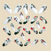 12 Sizes-24 Pcs Press On Nails Y1299