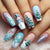 12 Sizes-24 Pcs Press On Nails Y1323