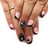 12 Sizes-24 Pcs Press On Nails C505