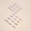 12 Sizes-24 Pcs Press On Nails W1076