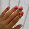 12 Sizes-24 Pcs Press On Nails W1363