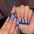 12 Sizes-24 Pcs Press On Nails Z632
