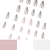 12 Sizes-24 Pcs Press On Nails JP2043