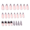 12 Sizes-24 Pcs Press On Nails JP4383