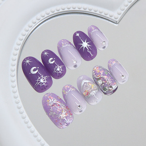 30 Pcs Press On Nails Z1241