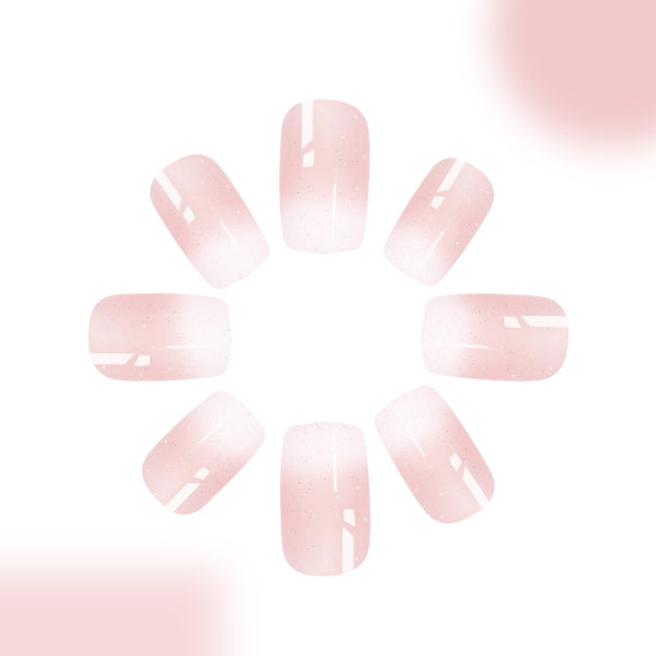 12 Sizes-24 Pcs Press On Nails C958