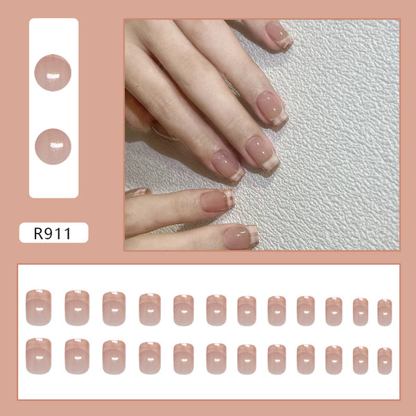 12 Sizes-24 Pcs Press On Nails R911