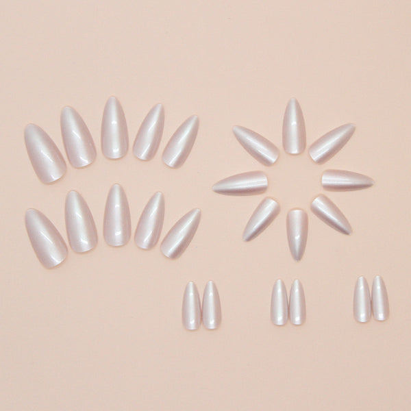12 Sizes-24 Pcs Press On Nails W1653