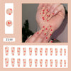 12 Sizes-24 Pcs Press On Nails Z239