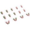 12 Sizes-24 Pcs Press On Nails W108