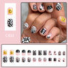 12 Sizes-24 Pcs Press On Nails C432