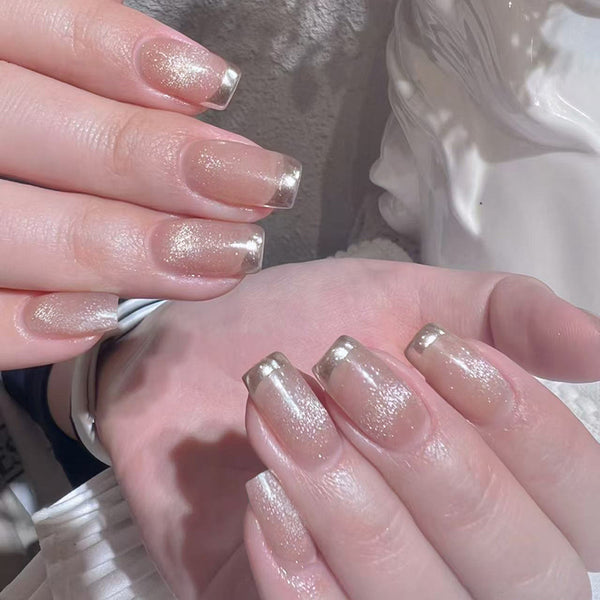 12 Sizes-24 Pcs Press On Nails R932