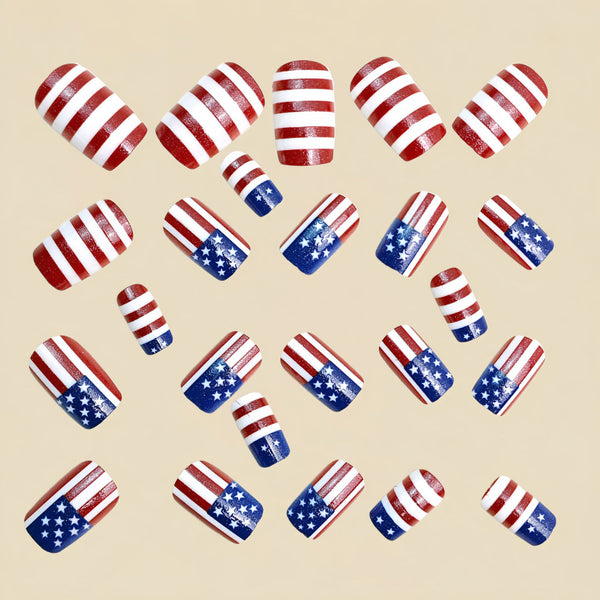 12 Sizes-24 Pcs Press On Nails Y1981