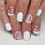 12 Sizes-24 Pcs Press On Nails C1363