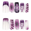 12 Sizes-24 Pcs Press On Nails JP4268