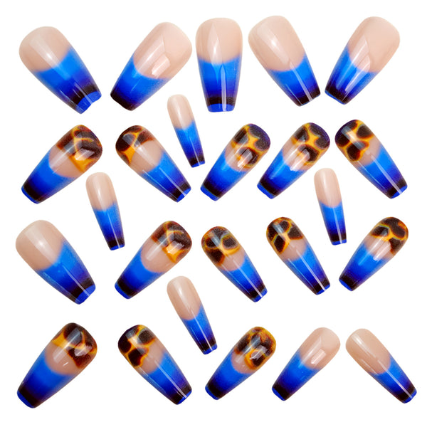12 Sizes-24 Pcs Press On Nails Y1260