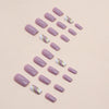 12 Sizes-24 Pcs Press On Nails W544