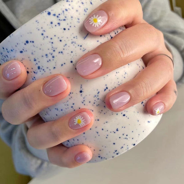 12 Sizes-24 Pcs Press On Nails JP1490