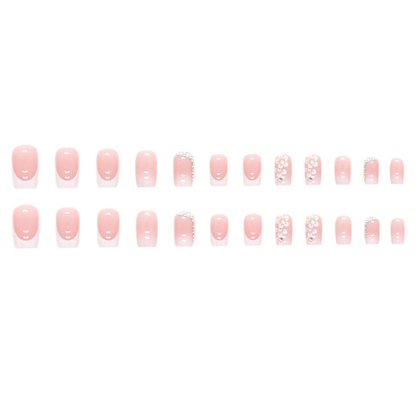 12 Sizes-24 Pcs Press On Nails D017