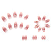 12 Sizes-24 Pcs Press On Nails Z319