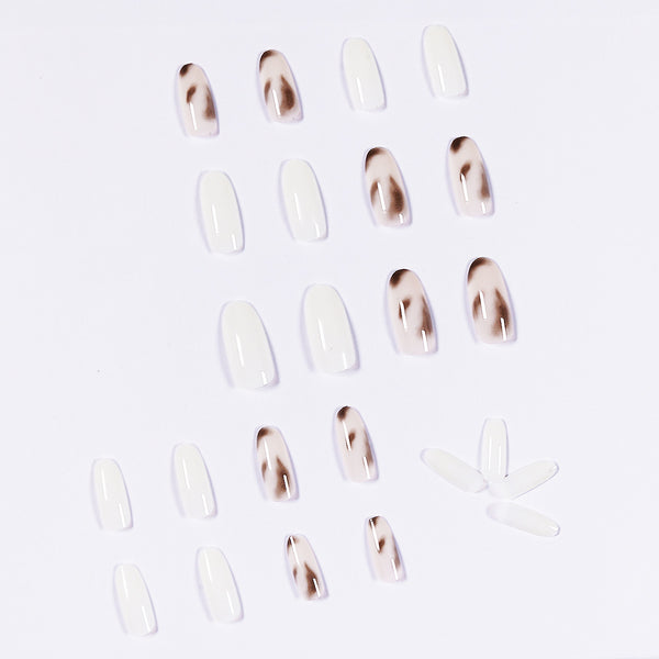 12 Sizes-24 Pcs Press On Nails JP1049
