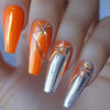 12 Sizes-24 Pcs Press On Nails Y1523