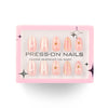 Glamhalo Premiere 30pcs Press On Nails – Eco-Friendly Perfect Fit - GD69