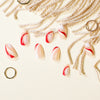 12 Sizes-24 Pcs Press On Nails JP1520