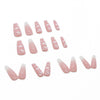 12 Sizes-24 Pcs Press On Nails Z115