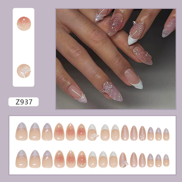 30 Pcs Press On Nails Z937