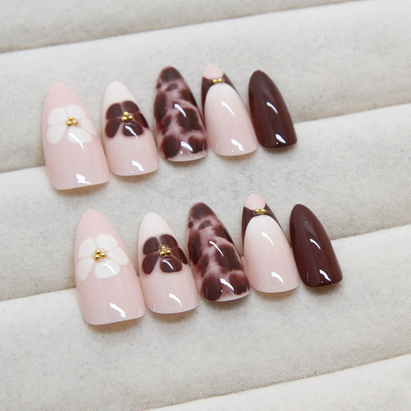 12 Sizes-24 Pcs Press On Nails Z958