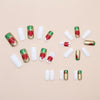 12 Sizes-24 Pcs Press On Nails W1875