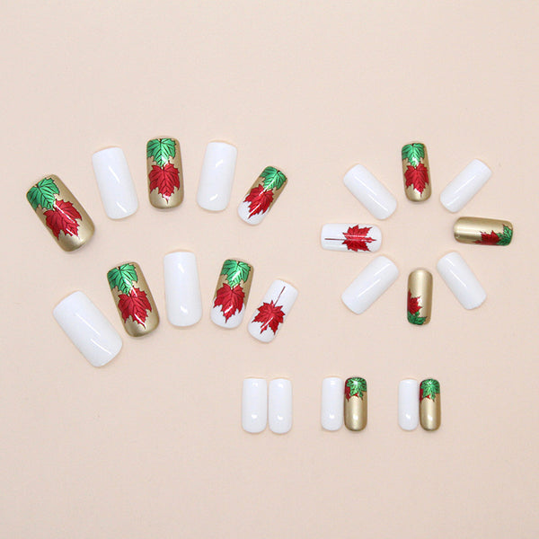 12 Sizes-24 Pcs Press On Nails W1875