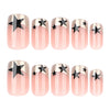12 Sizes-24 Pcs Press On Nails JL0689